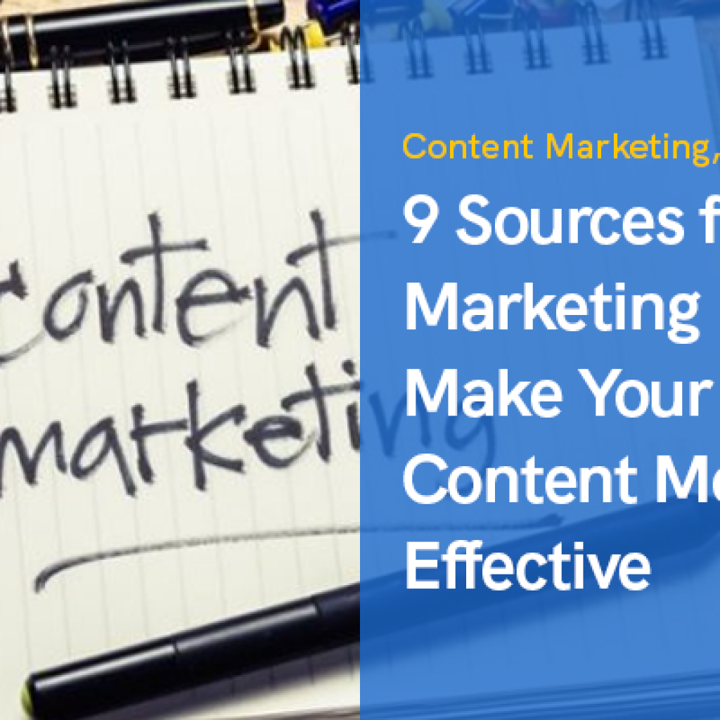 9 Sources for Marketing Data to Make Your Affiliate Content More Effective