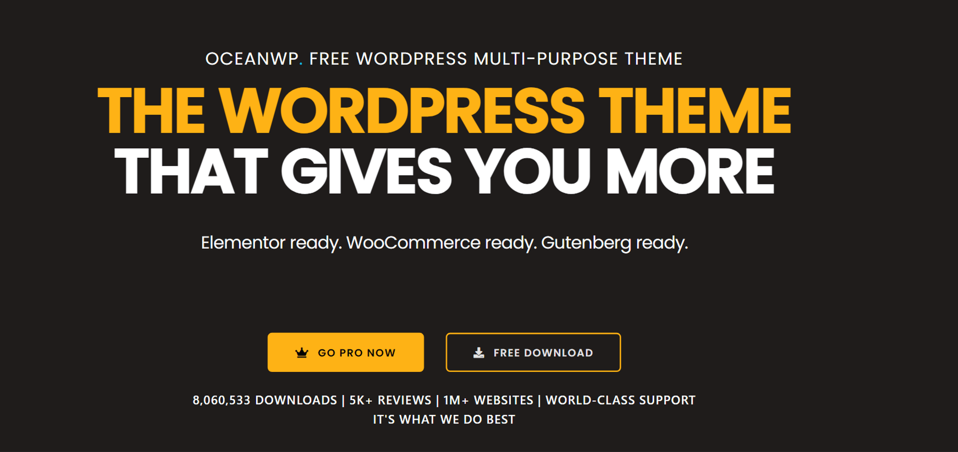 OceanWP - responsive wordpress themes