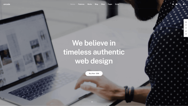Uncode responsive wordpress themes
