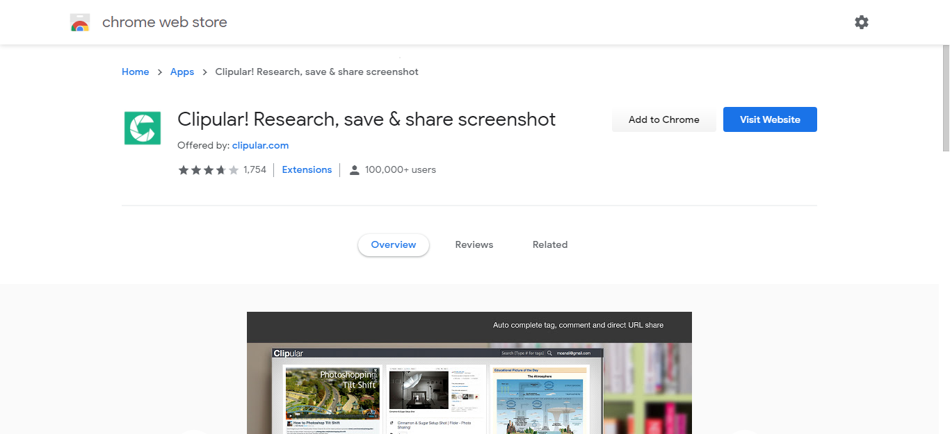 Clipular | Best Google Chrome Screenshot Extensions