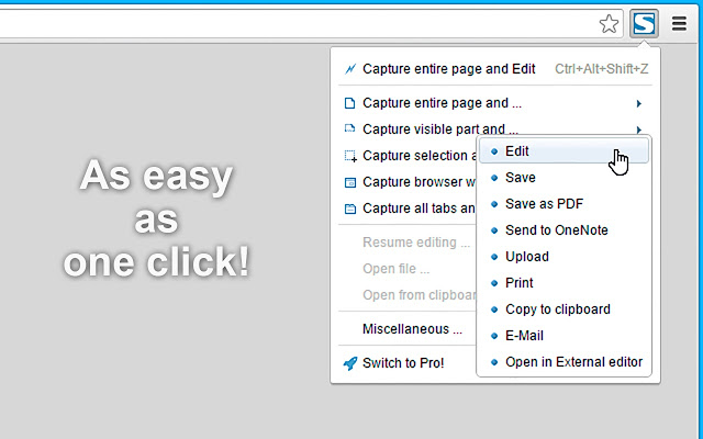 awesome screenshot extension google chrome instructions