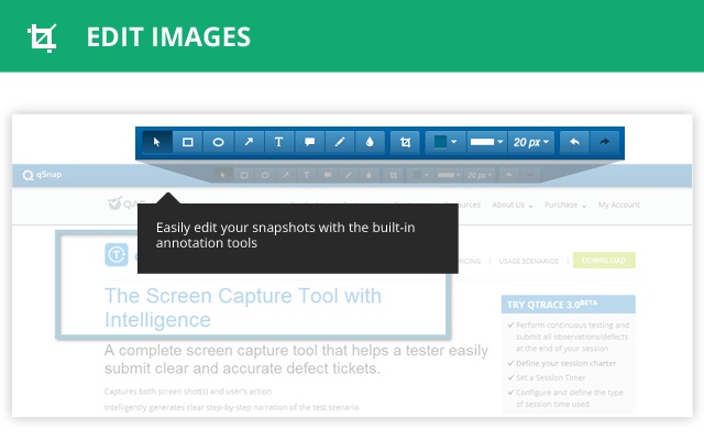 qSnap | Best Google Chrome Screenshot Extensions