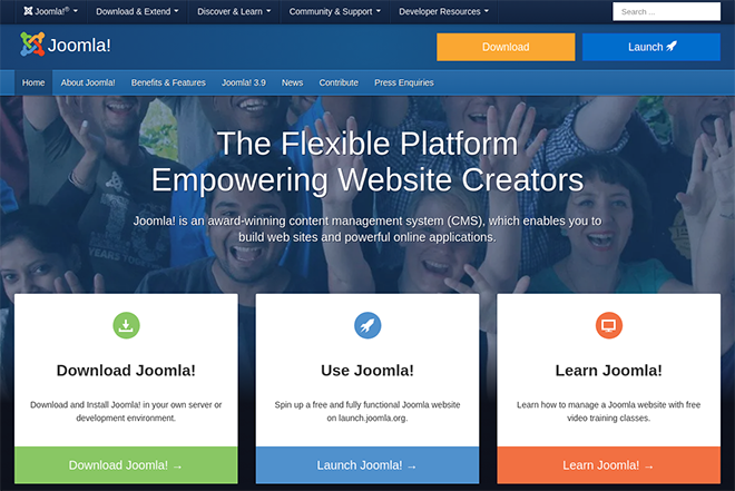Joomla | Best WordPress Alternatives