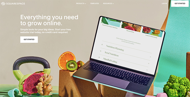 Squarespace | Las mejores alternativas de WordPress