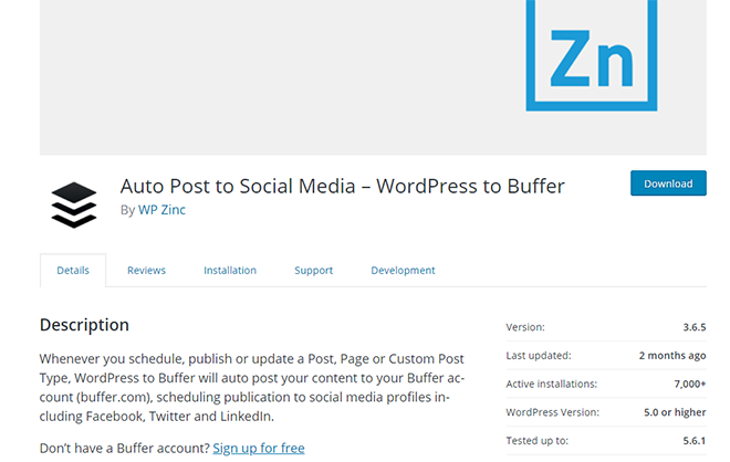 Buffer | WordPress Plugins No Freelancer Should Live Without