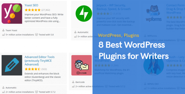 8 Beste WordPress-plug-ins voor schrijvers