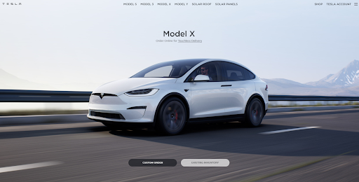 Tesla Mobile-First Design Desktop | CRO Strategy