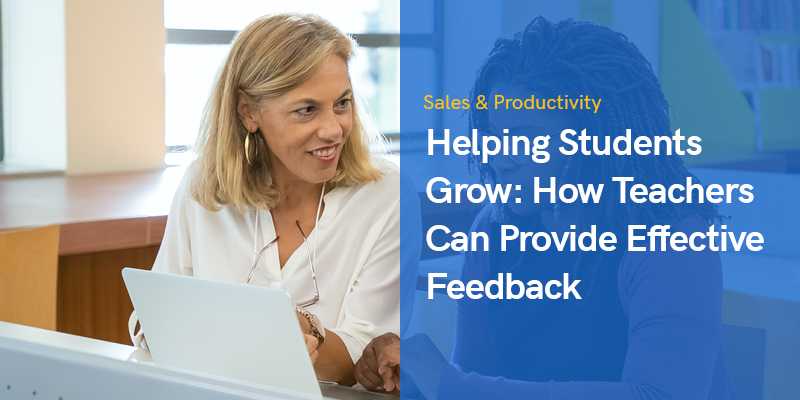 Helping Students Grow: How Teachers Can Provide Effective Feedback