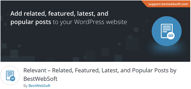 Relevant WordPress Plugin