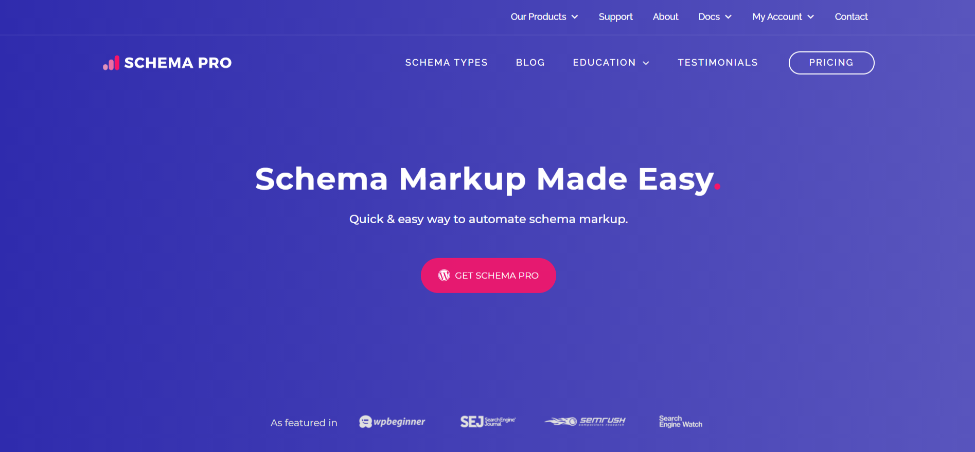 Schema Pro WordPress Plugin