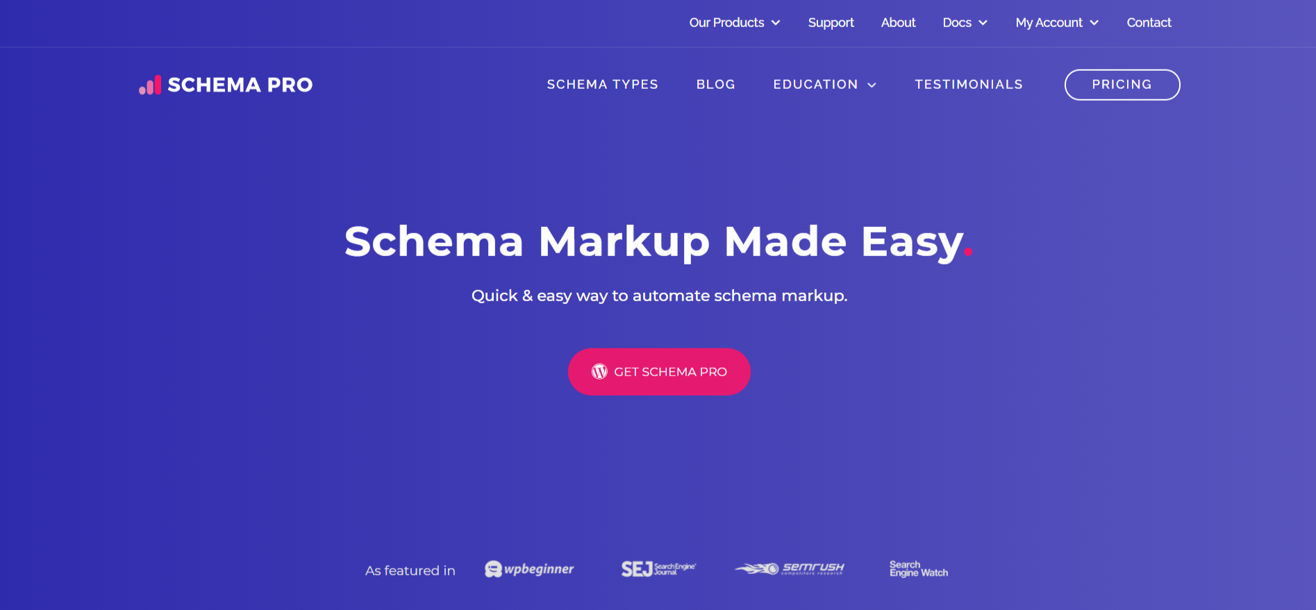 Plugin WordPress Schema Pro