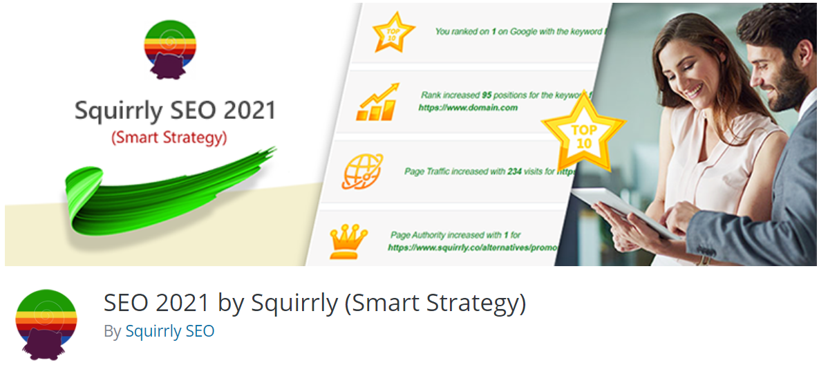 SEO 2021 par Squirrly