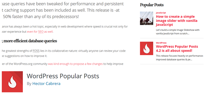 WordPress Most Popular Posts Plugin