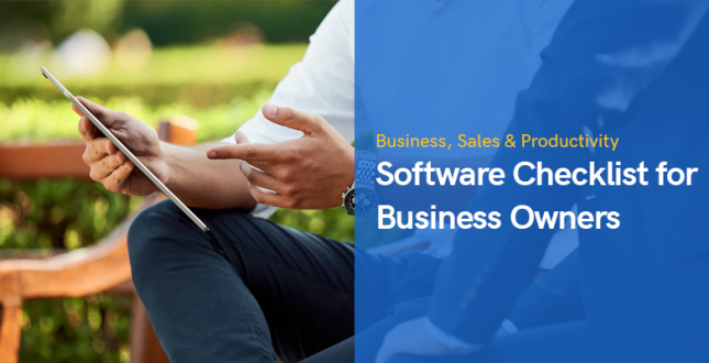 Software Checklist for Business Owners in 2021