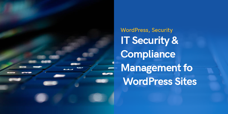 Gerenciamento de conformidade e segurança de TI para sites WordPress