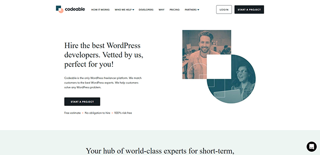 Hire the Best Freelance WordPress Developers - Vetted by Codeable_ - www.codeable.io