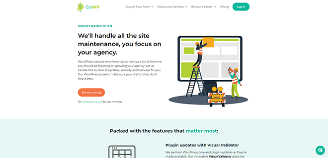 White Label WordPress Maintenance Plans - gowp.com