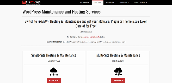 Services de maintenance et d'assistance WordPress par FixMyWP - fixmywp.com