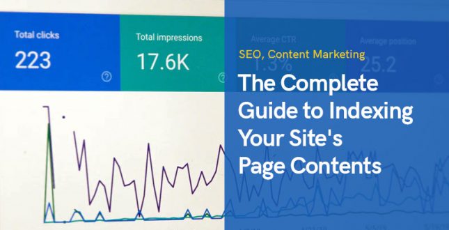 The Complete Guide to Indexing Your Site's Page Contents in 2022