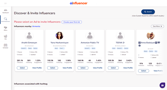 Ainfluecer