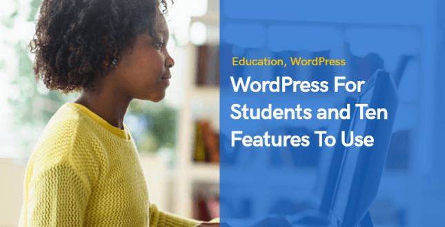wordpress for students