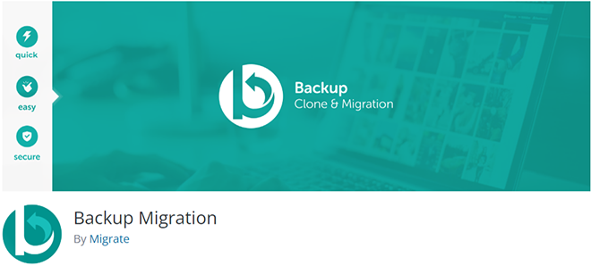 Backup Migration – WordPress plugin