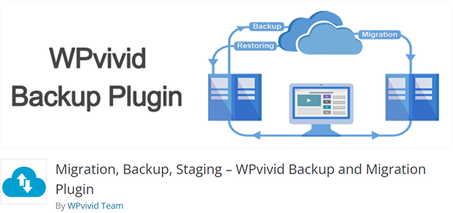 Migration, Backup, Staging – WPvivid Backup and Migration Plugin