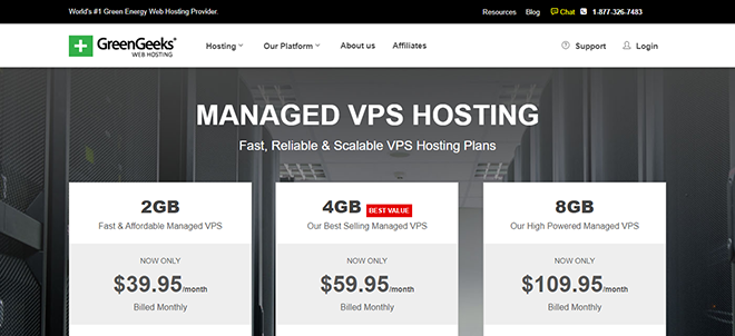 VPS GreenGeeks