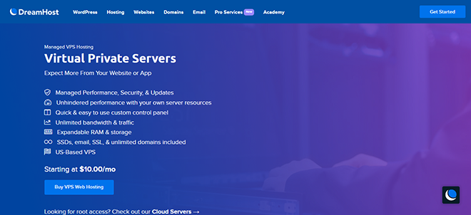 DreamHost VPS