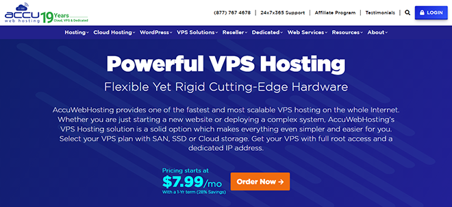 AccuWeb VPS