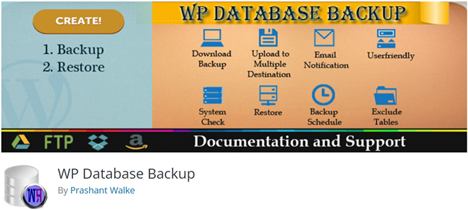 WP Database Backup – WordPress-Plugin