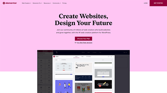 Elementor Page Builder - wordpress themes for gaming website