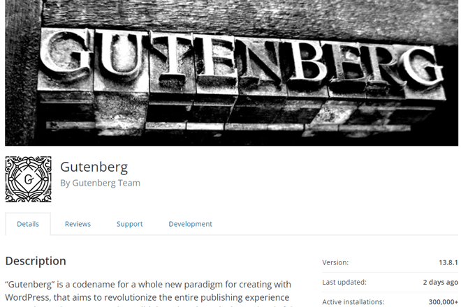 Gutenberg Page Builder