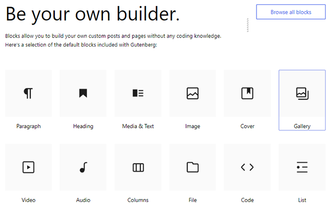 Gutenberg Blocks