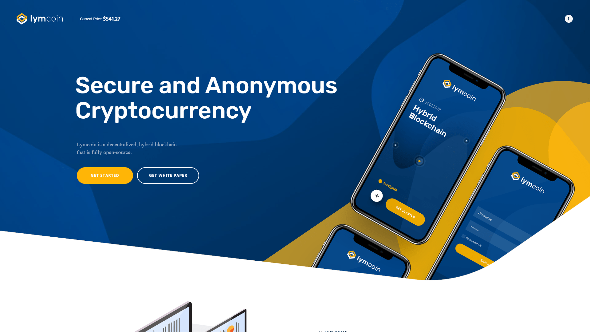 قالب ووردبريس NFT من Lymcoin