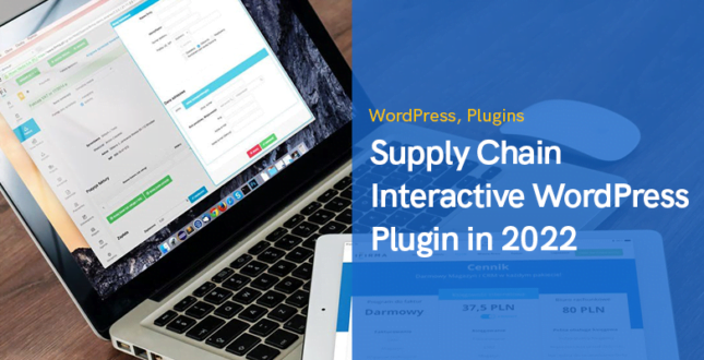 Supply Chain Interactive WordPress Plugin in 2022