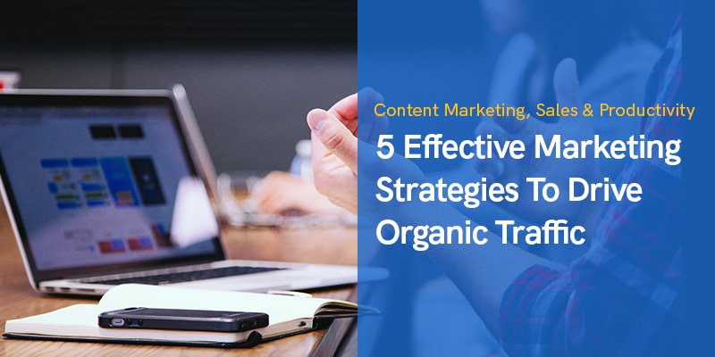 5 Effective Marketing Strategies To Drive Organic Traffic