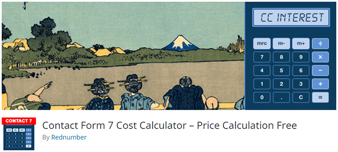 Contact Form 7 Cost Calculator