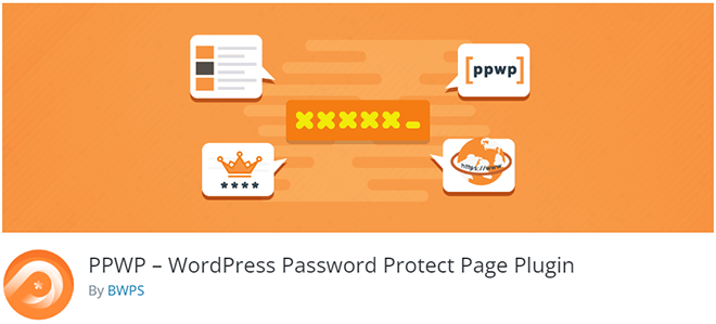 Password Protect WordPress (PPWP) Plugin