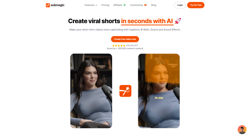 Submagic: genera increíbles subtítulos con IA