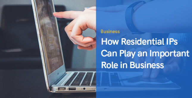 How Residential IPs Can Play an Important Role in Business