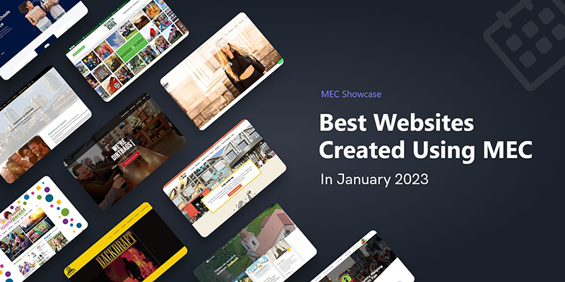 Best Websites Created Using MEC in January 2023