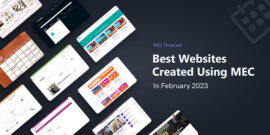 Best Event Websites Created Using MEC in February 2023