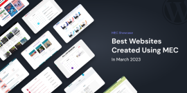 Best Event Websites Created Using MEC in March 2023