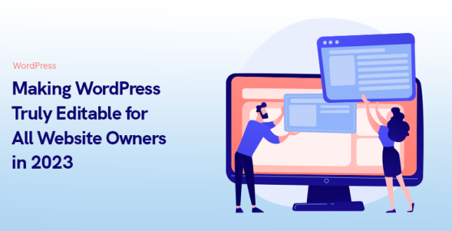 Making WordPress Truly Editable for All Website Owners in 2023
