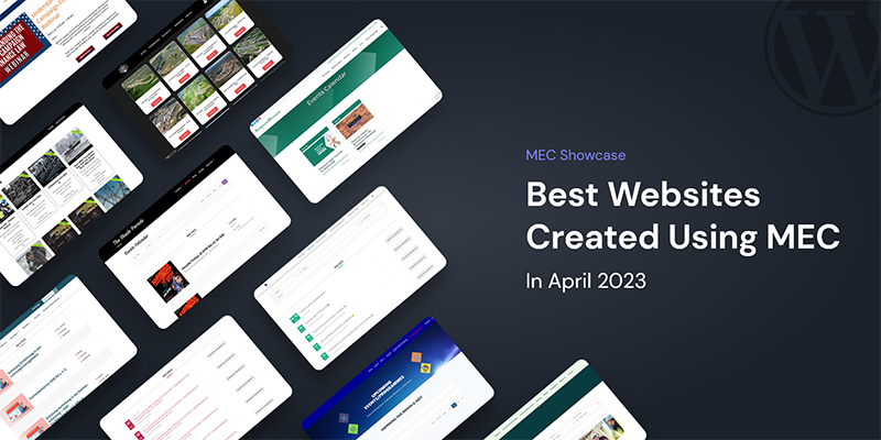 Best Websites Created Using MEC in April 2023