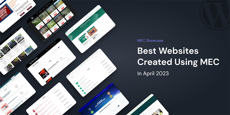 Beste Websites, die im April 2023 mit MEC erstellt wurden