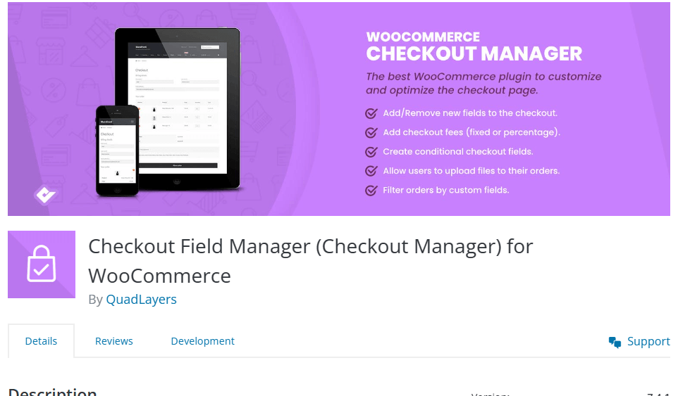 Checkout Field Manager (Checkout Manager) for WooCommerce