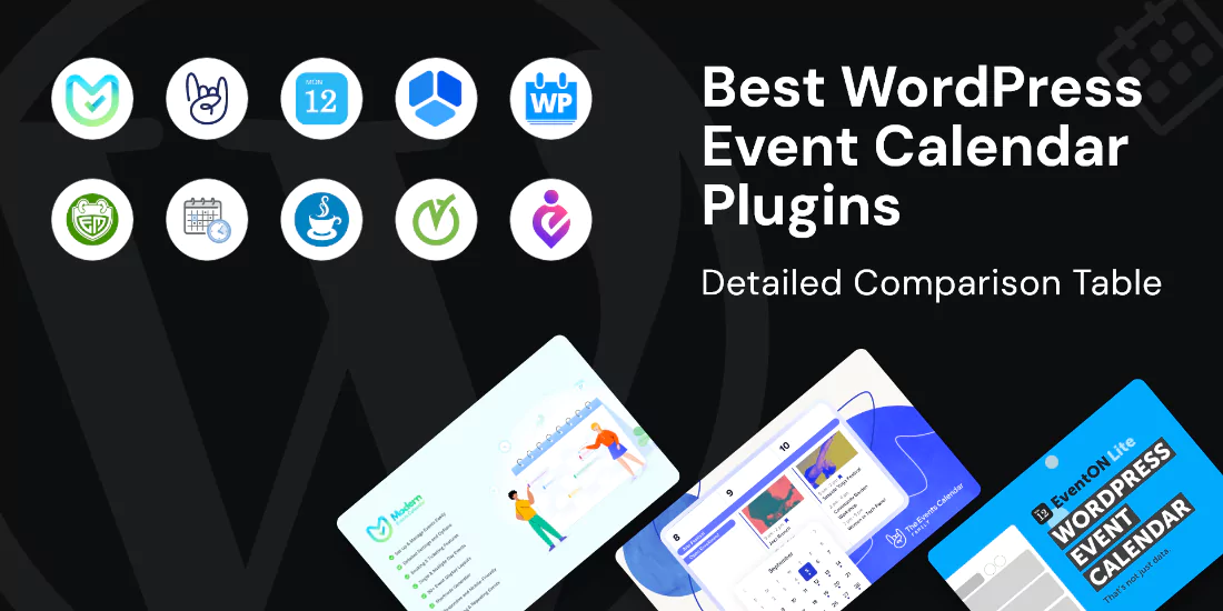 Best WordPress Event Calendar Plugins Comparison 2