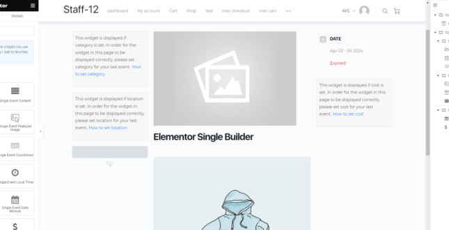 Elementor Single Builder 3